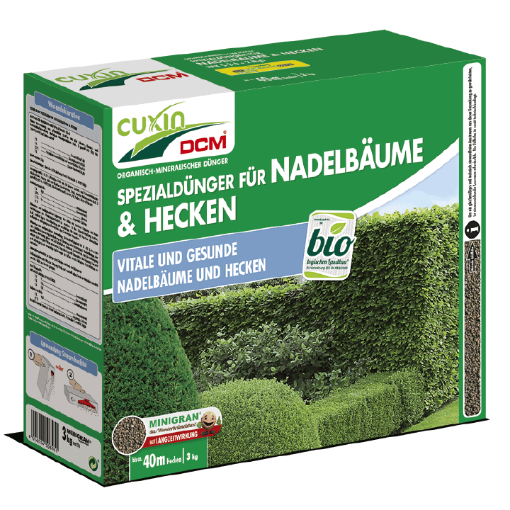 CUXIN Spezialdünger für Nadelbäume und Hecken